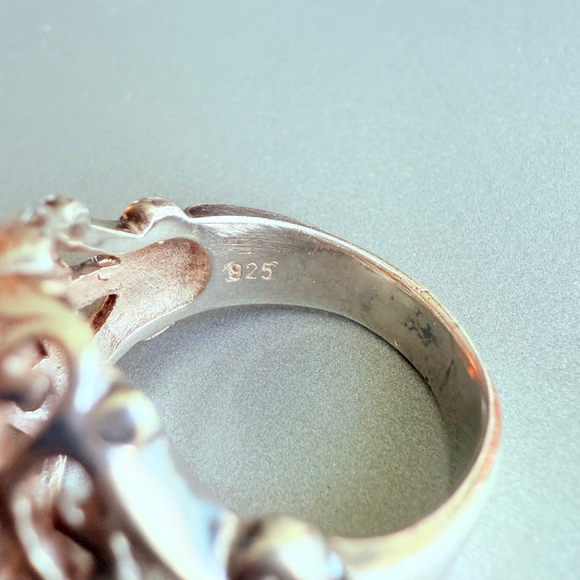 Grand Prasiolite 9.06 CT Solitaire Green Amethyst 925 Sterling Silver Ring - Picture 8 of 12